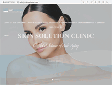 Tablet Screenshot of fcskinsolution.com